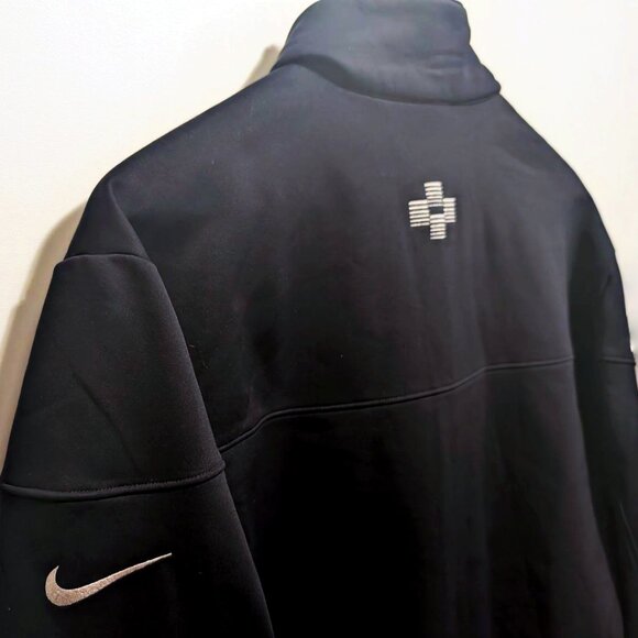 🔥NIKE GOLF Therma-FIT Men's Full-Zip Workout Jacket Black Size (L) Fleece Lined - Picture 4 of 6
